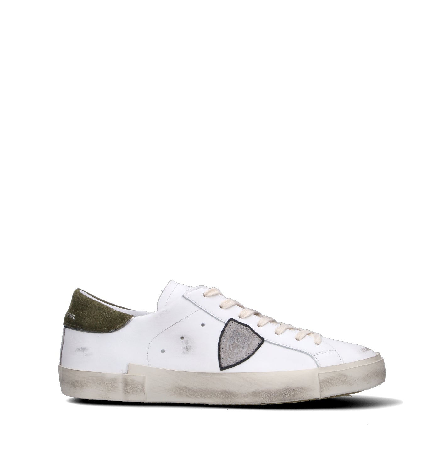 PHILIPPE MODEL Sneaker uomo bianca in pelle