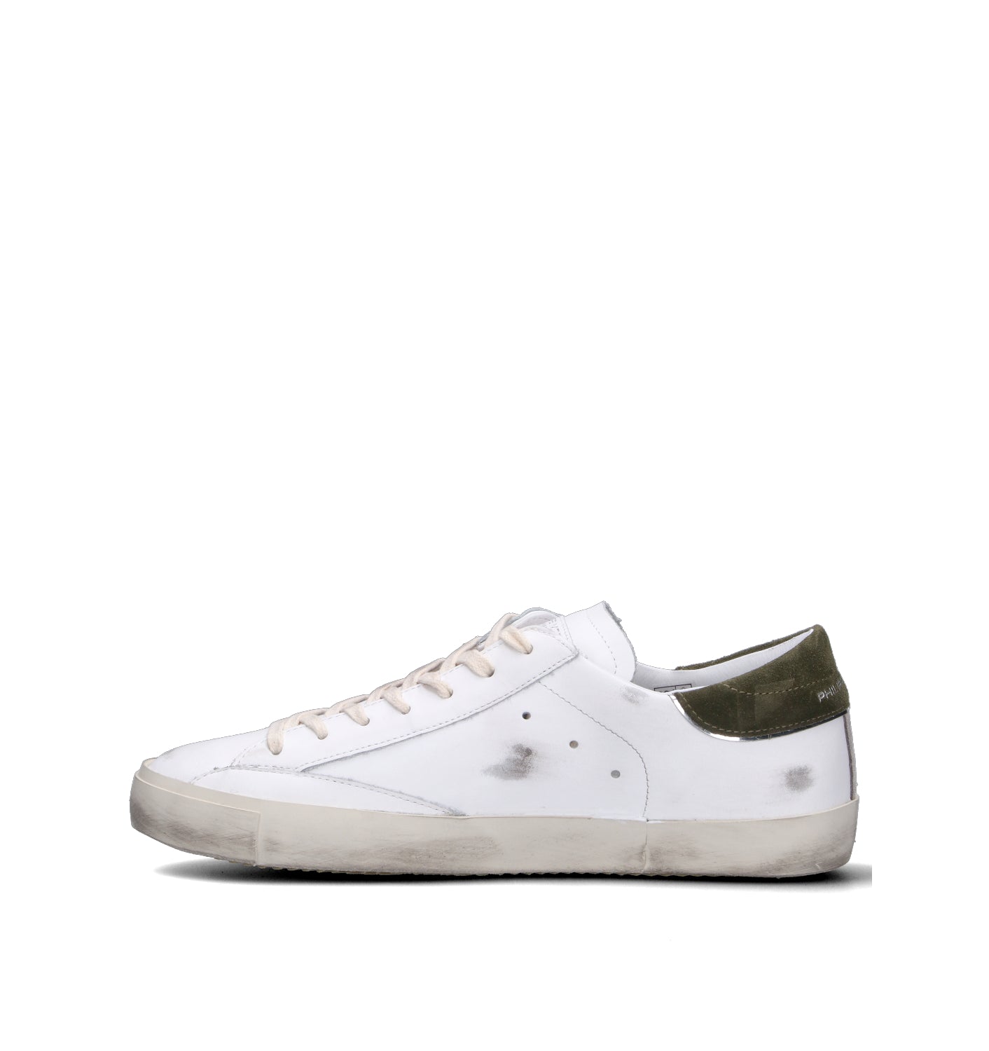 PHILIPPE MODEL Sneaker uomo bianca in pelle