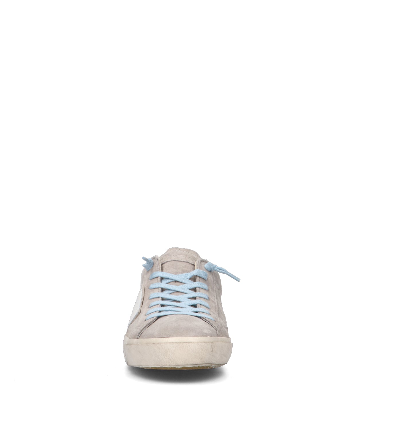 PHILIPPE MODEL Sneaker uomo grigia in suede