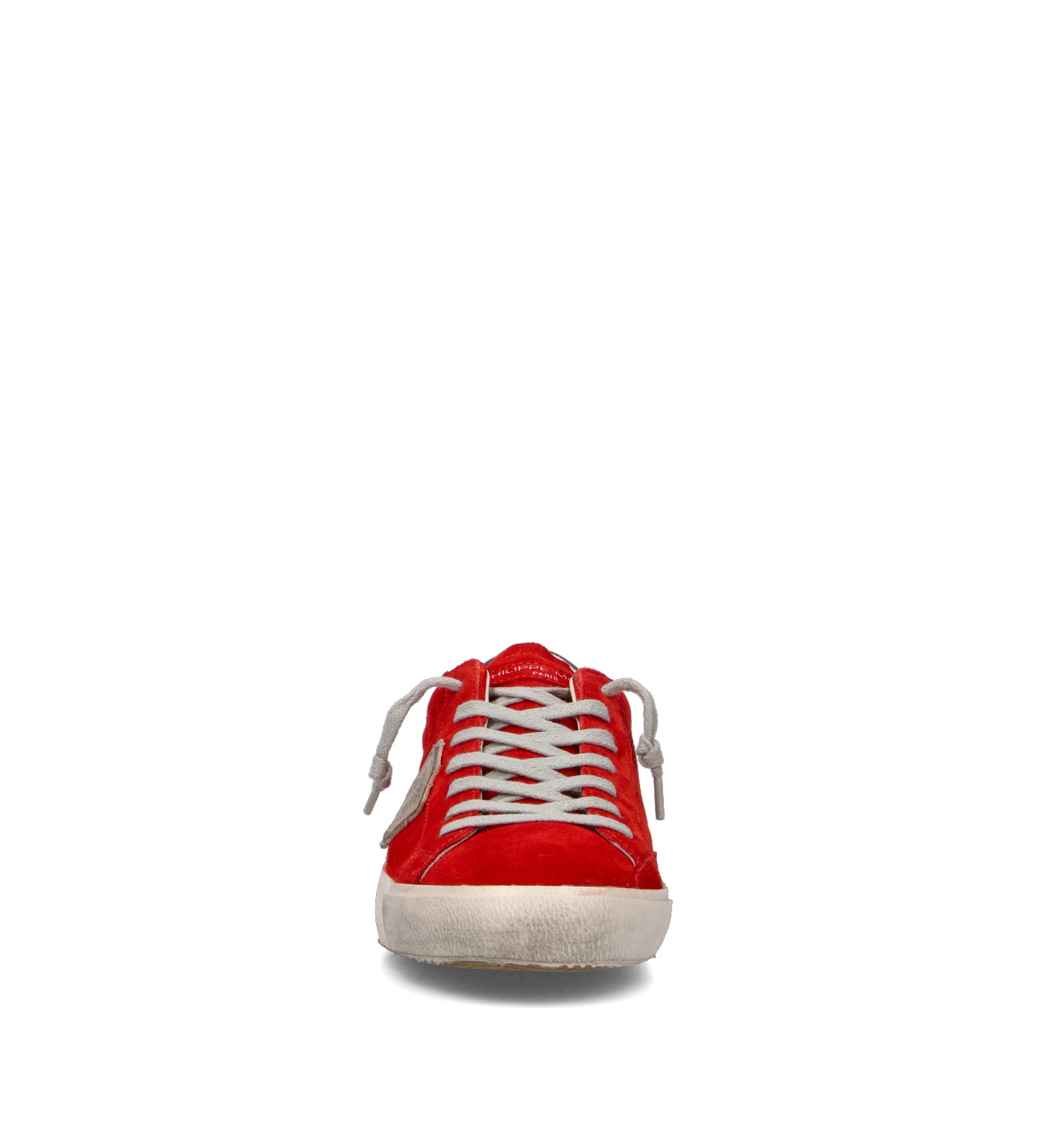 PHILIPPE MODEL Sneaker uomo rossa in suede