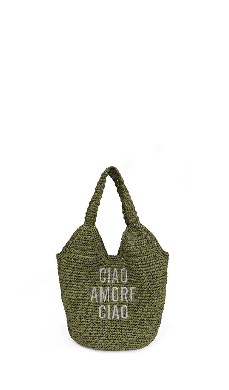 LE PANDORINE Borsa spiaggia militare