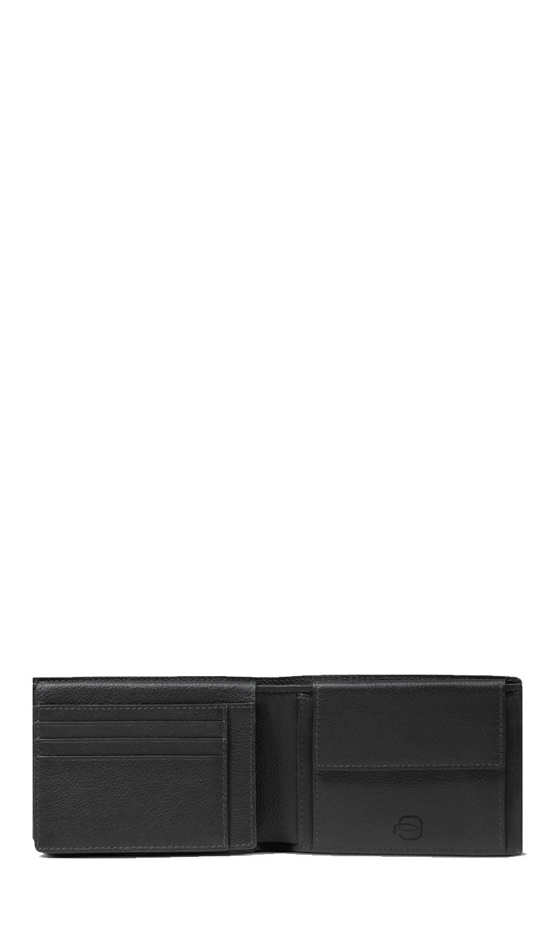 PIQUADRO Portafogli uomo nero