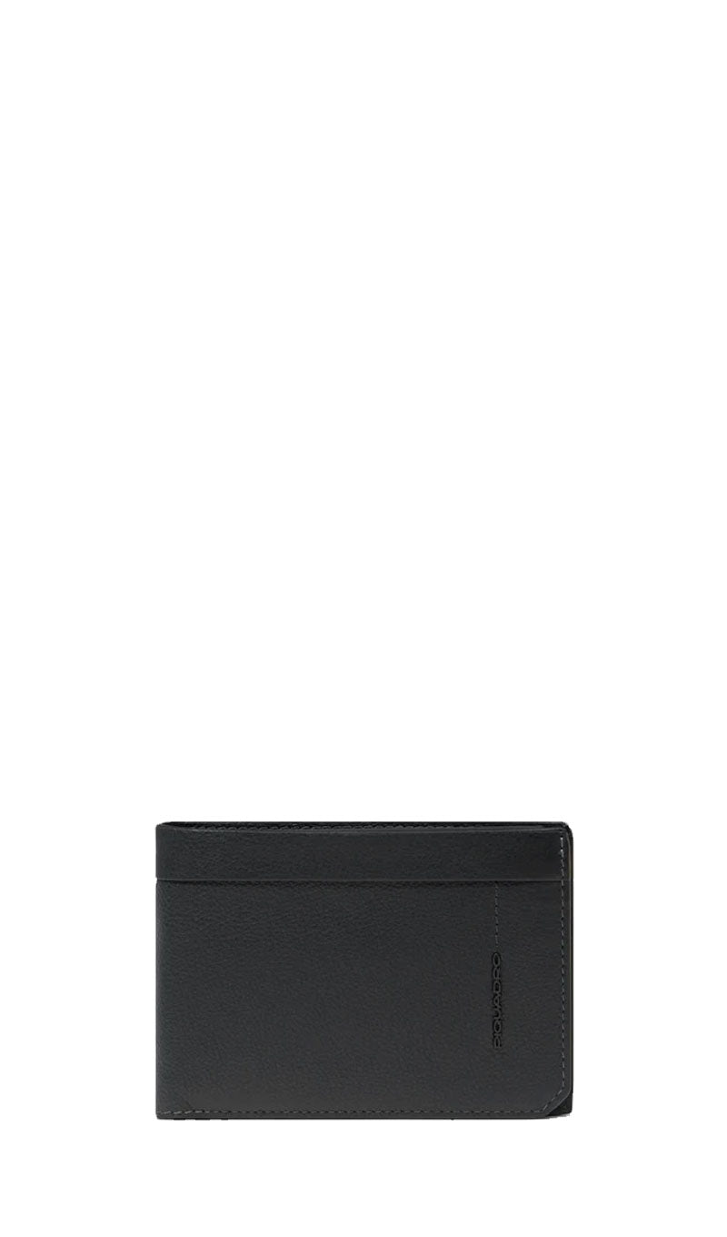 PIQUADRO Portafogli uomo nero