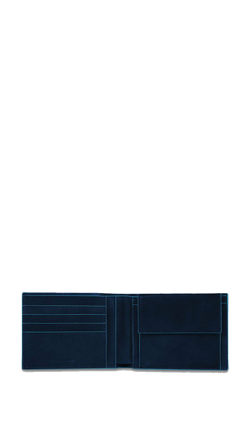 PIQUADRO Portafogli uomo blu