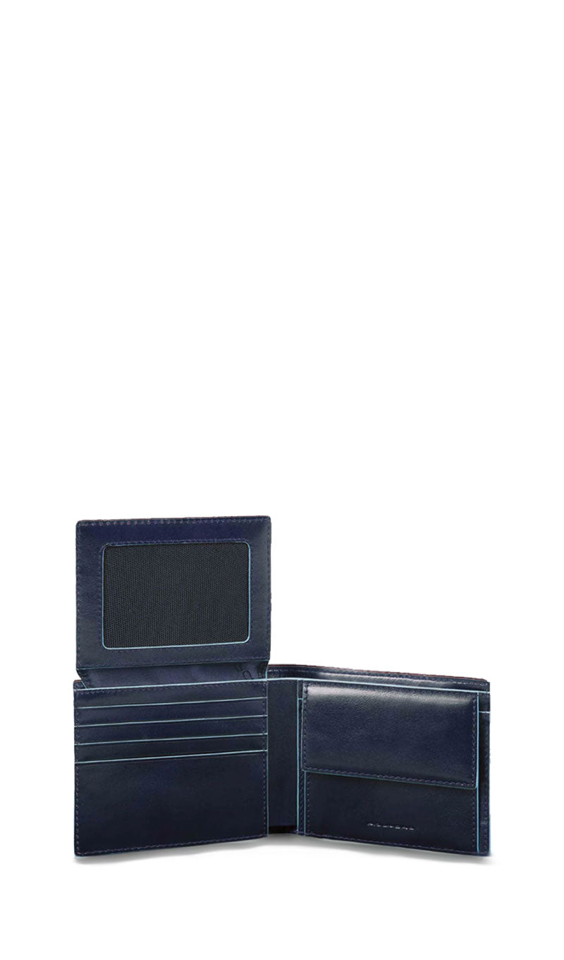 PIQUADRO Portafogli uomo blu