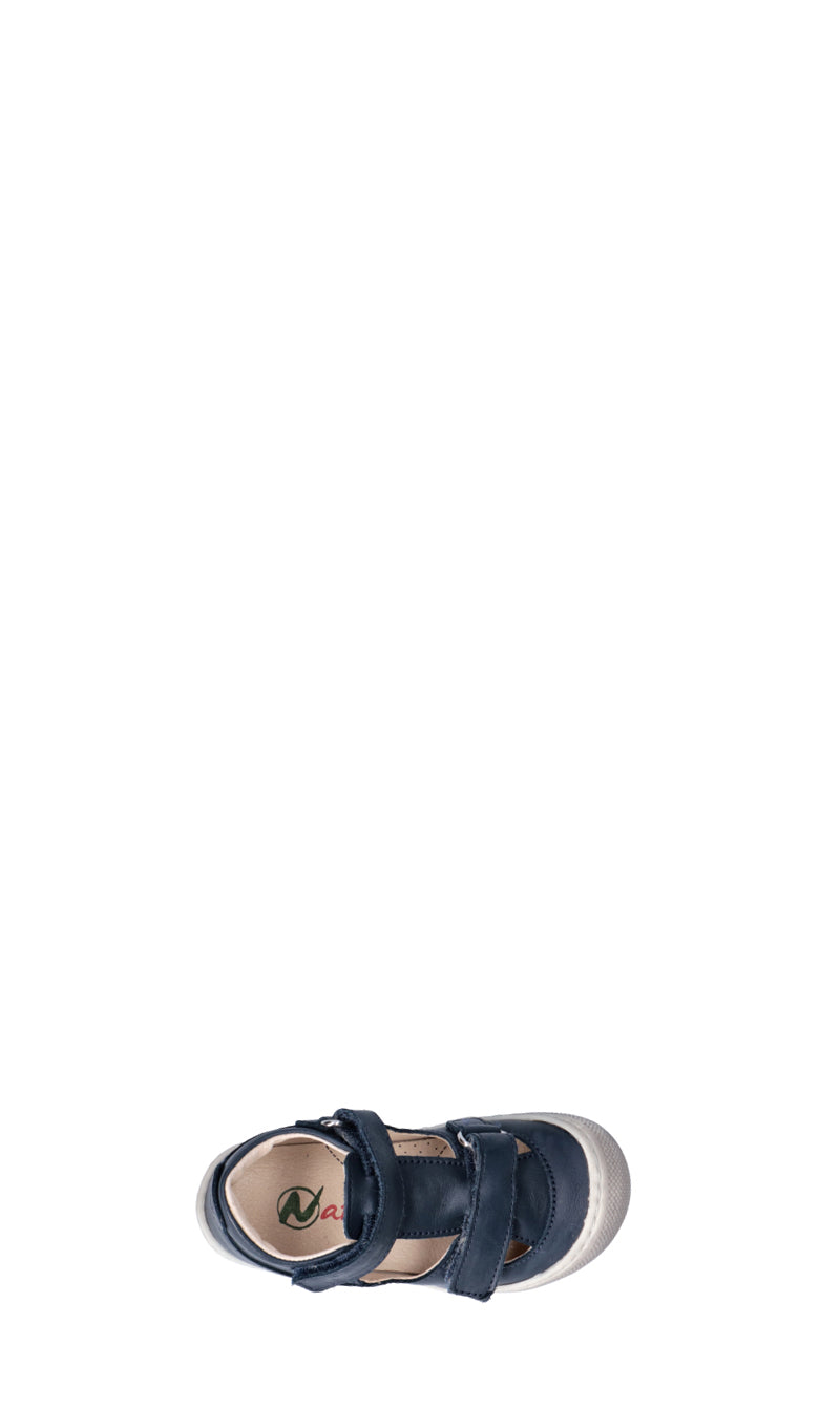NATURINO Scarpa bimbo blu in pelle