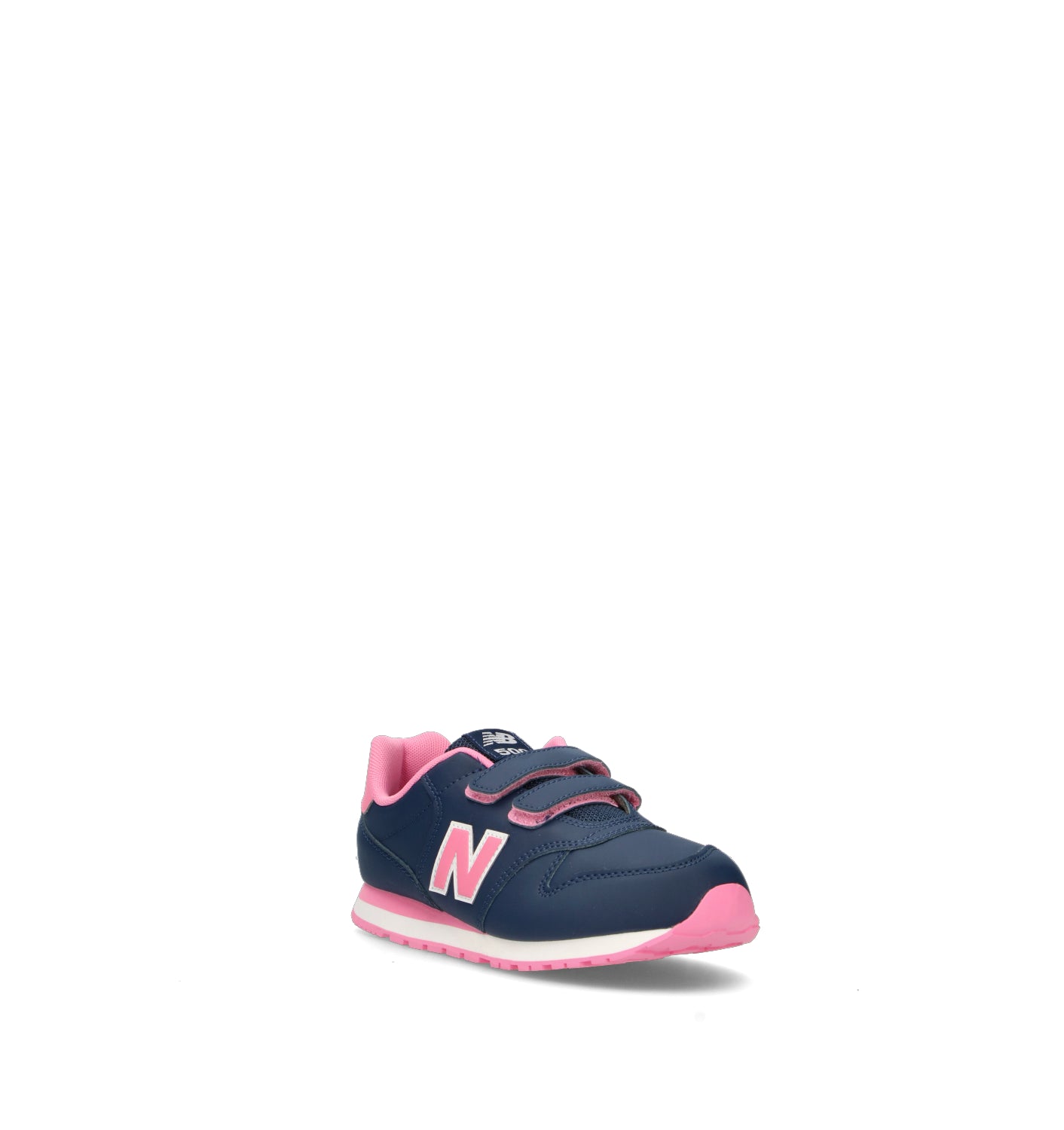 NEW BALANCE 500 Sneaker bimba blu/rosa