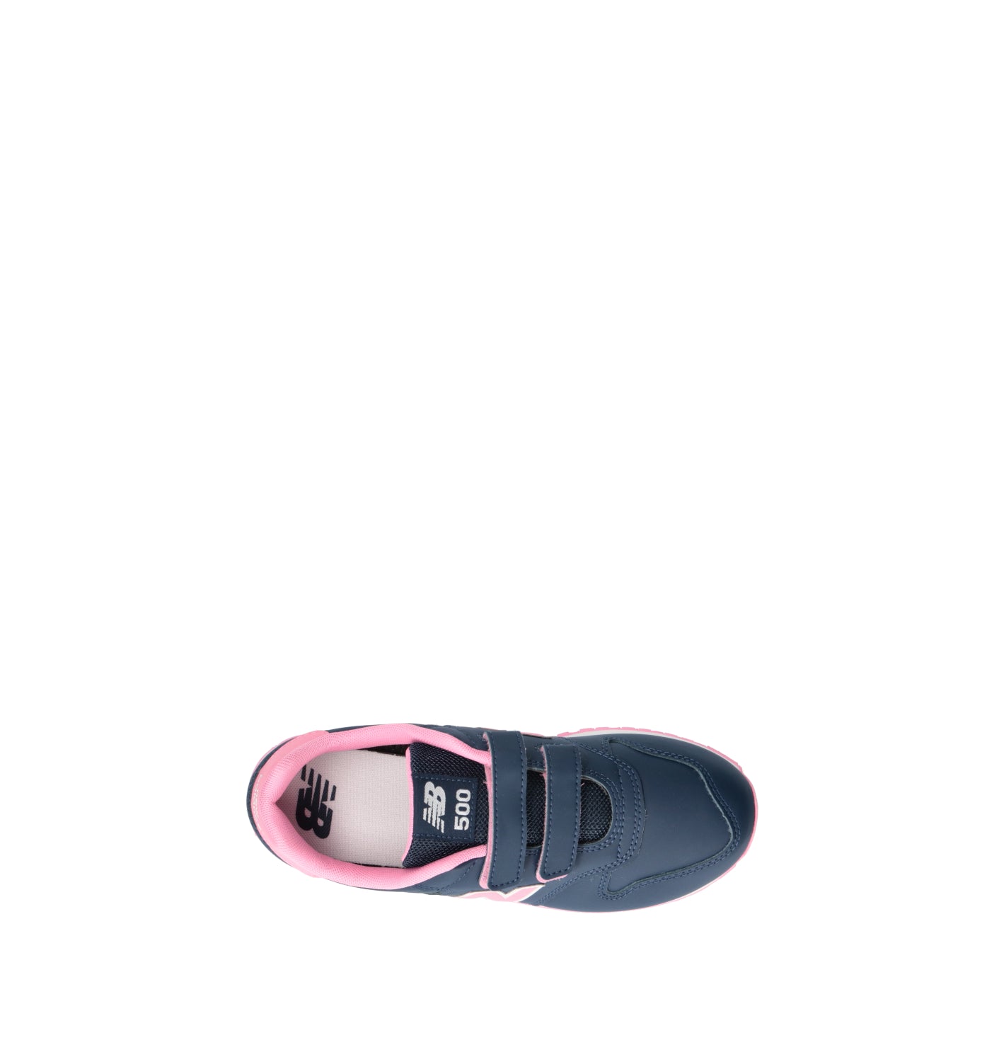 NEW BALANCE 500 Sneaker bimba blu/rosa