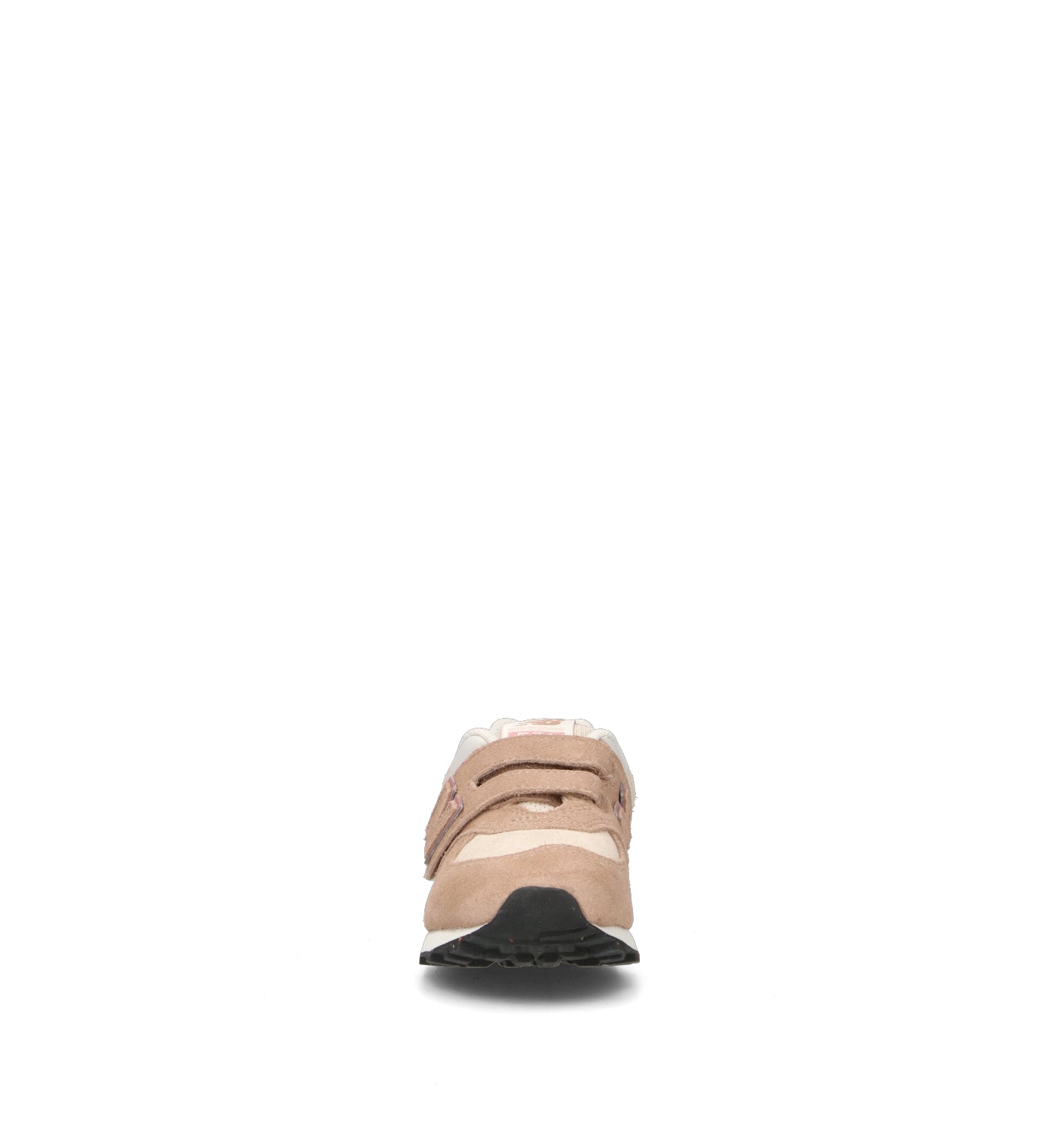 NEW BALANCE 574 Sneaker bimba taupe in suede