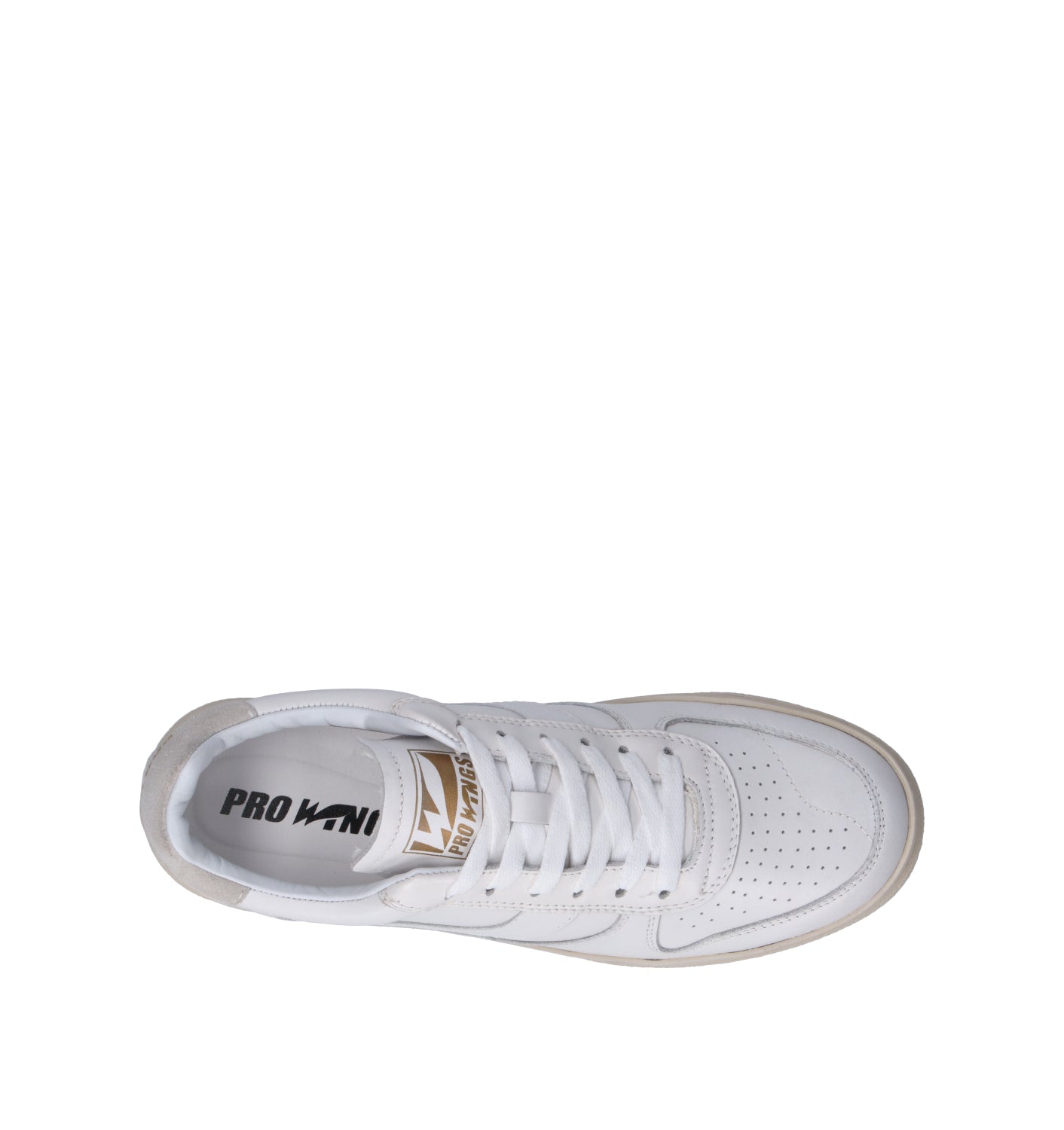 PROWINGS Sneaker uomo bianca in pelle