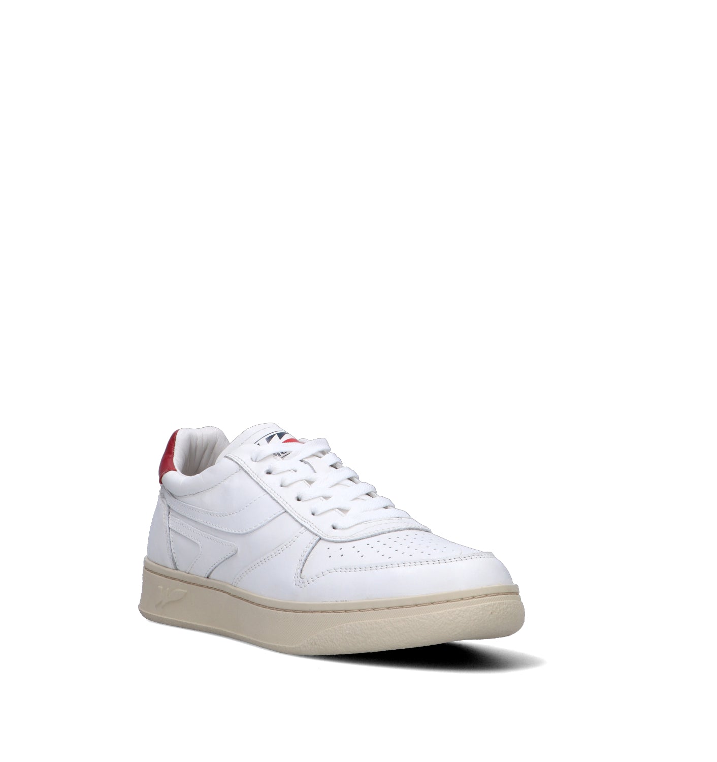 PROWINGS Sneaker donna bianca/rossa in pelle