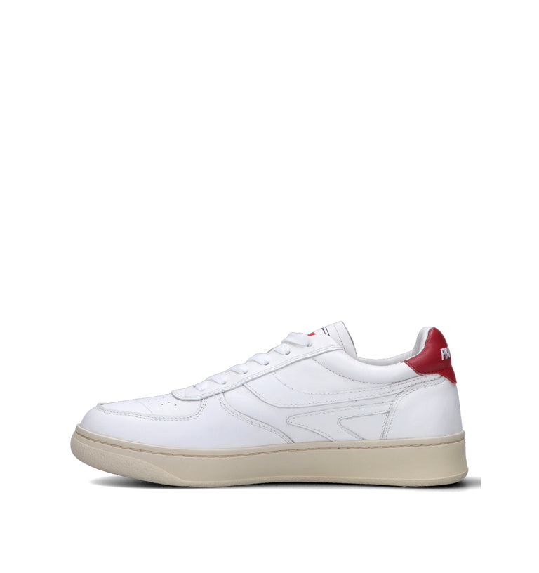PROWINGS Sneaker uomo bianca/rossa in pelle