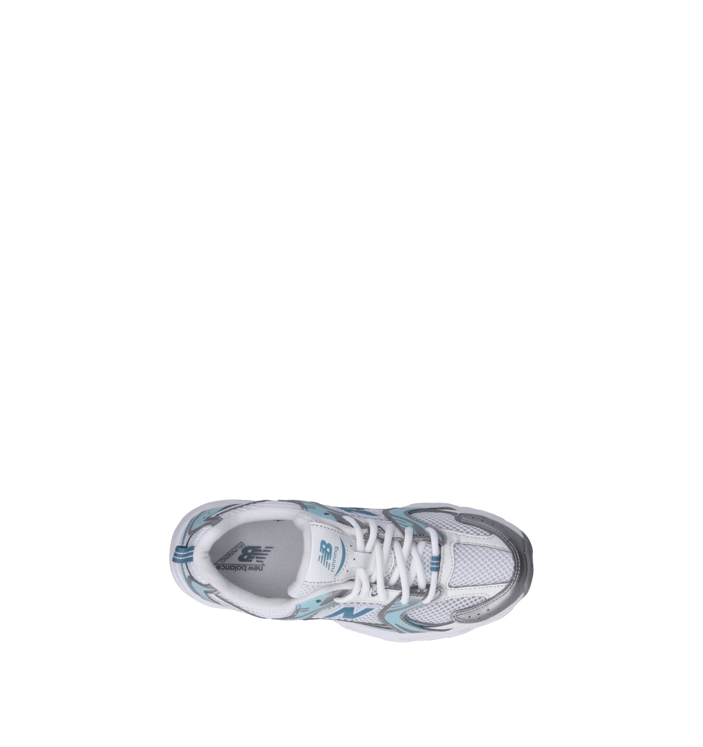 NEW BALANCE 530 Sneaker bimbo bianca/azzurra