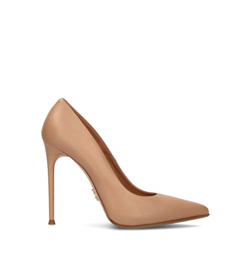 SERGIO LEVANTESI Décolleté donna nude in pelle