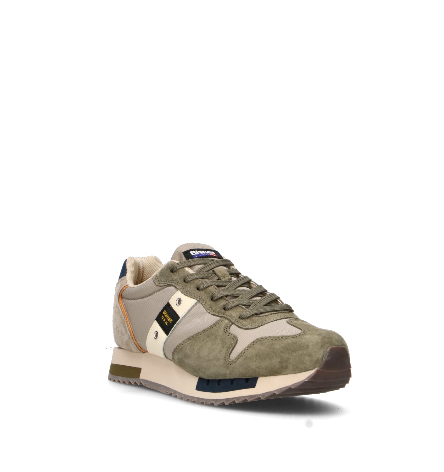 BLAUER Sneaker uomo grigia/militare