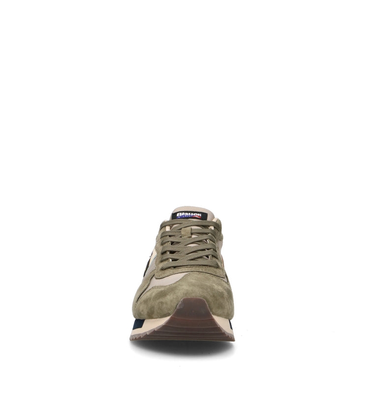BLAUER Sneaker uomo grigia/militare
