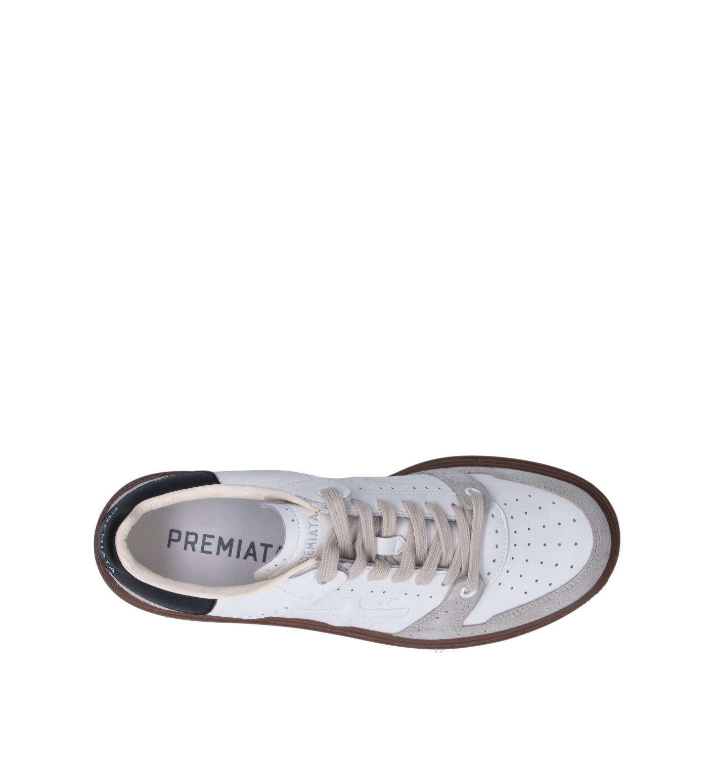 PREMIATA QUINN Sneaker uomo bianca in pelle