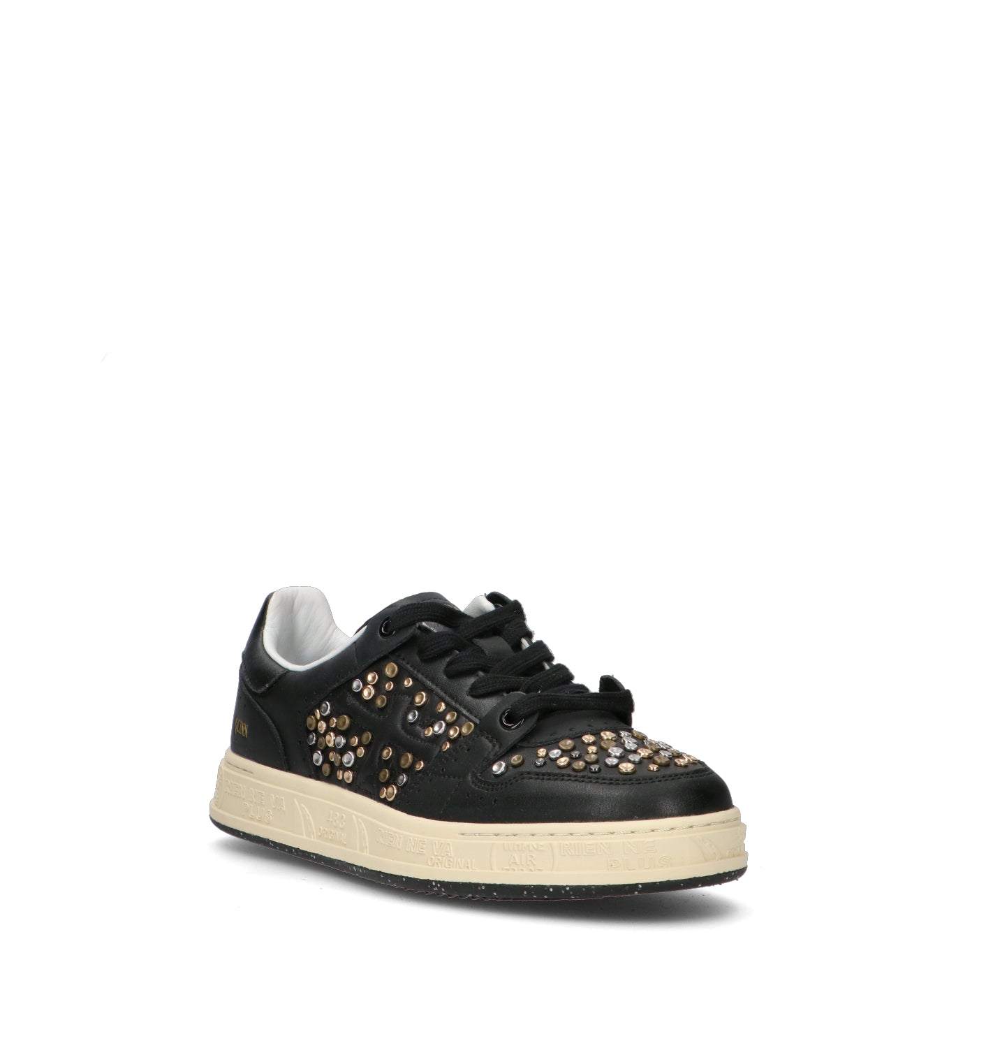 PREMIATA QUINND Sneaker donna nera in pelle