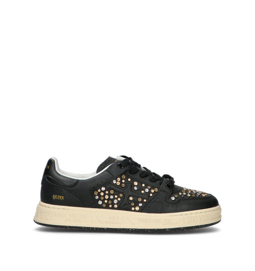 PREMIATA QUINND Sneaker donna nera in pelle