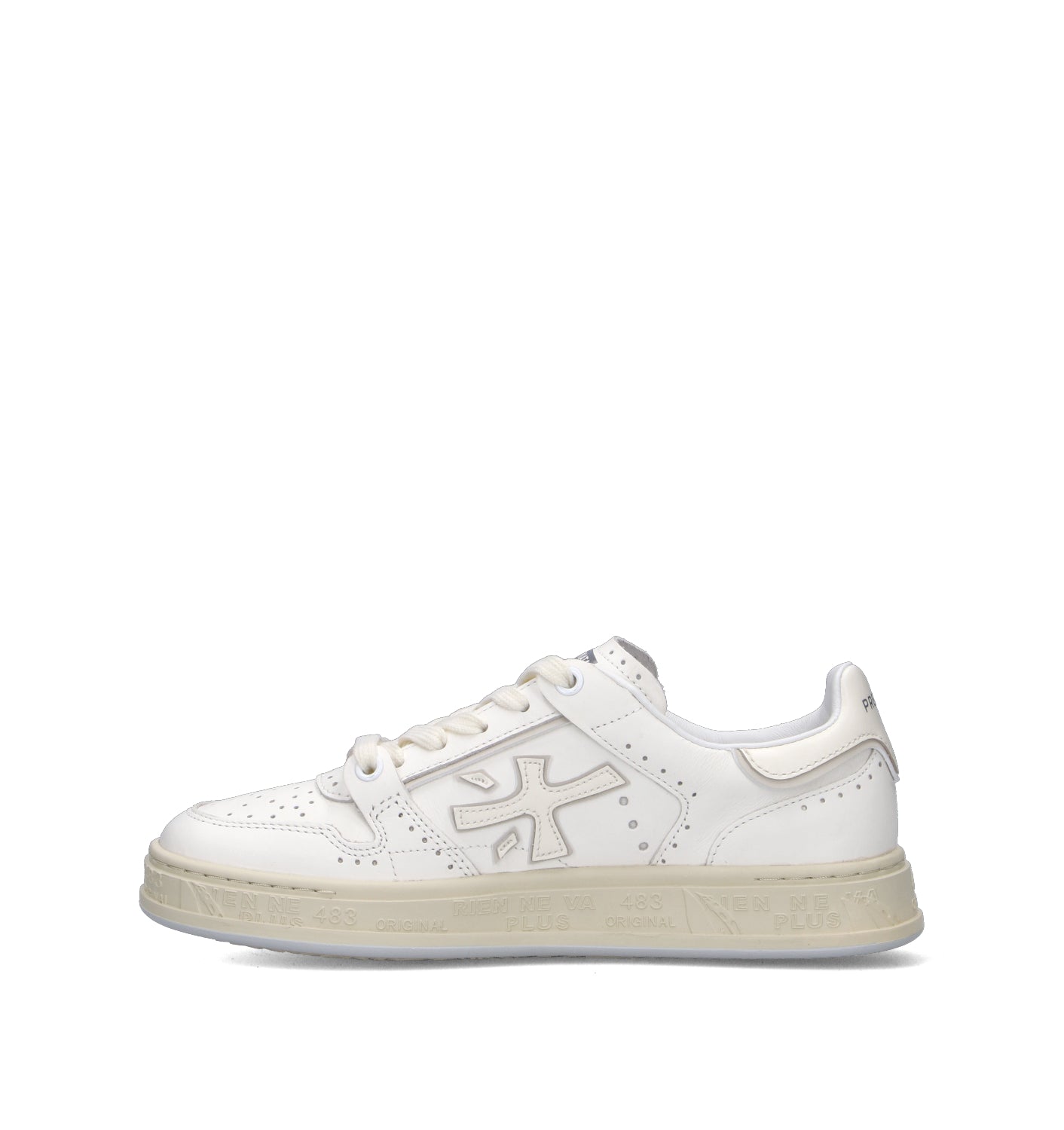PREMIATA Sneaker donna bianca in pelle