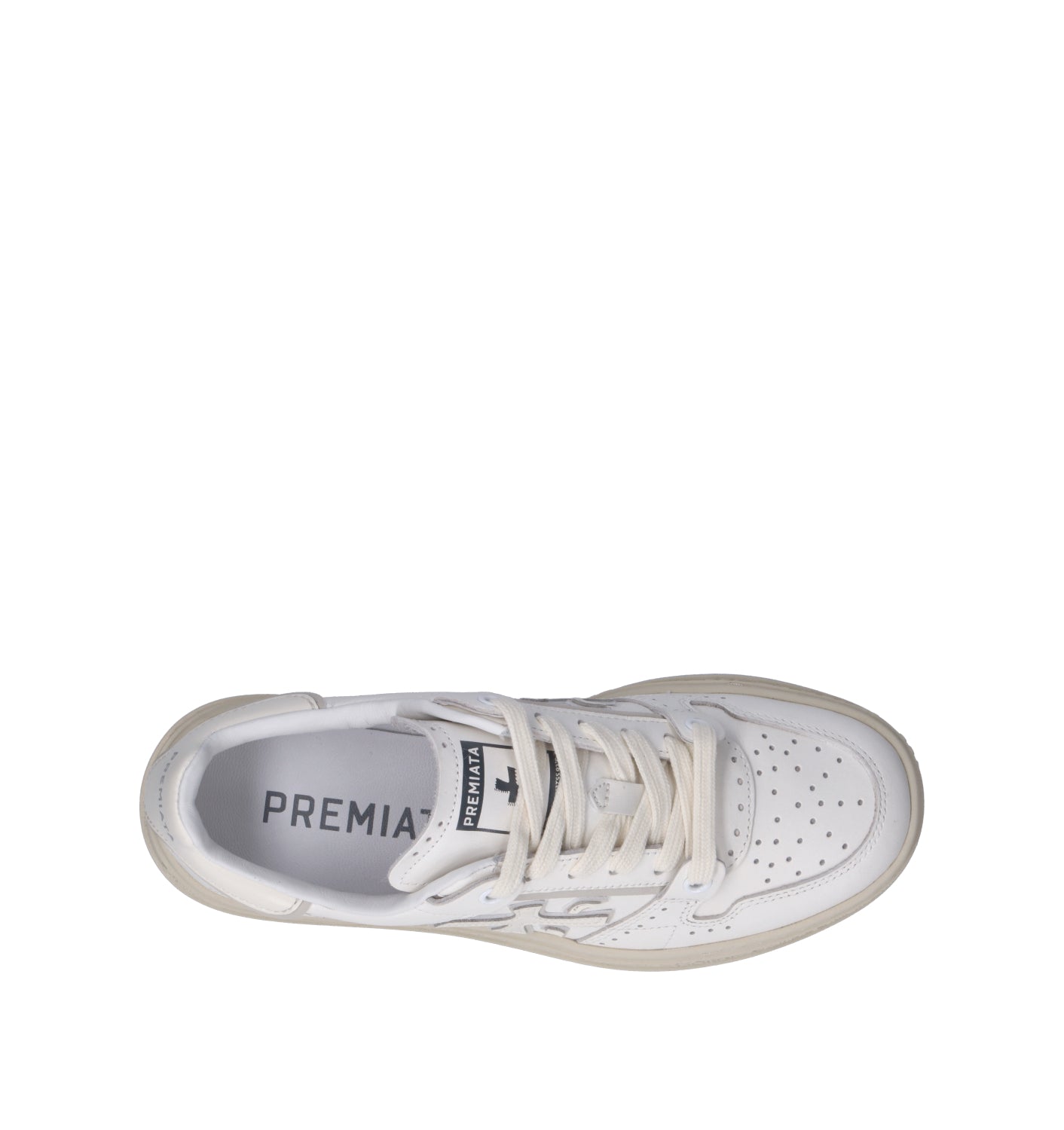 PREMIATA Sneaker donna bianca in pelle
