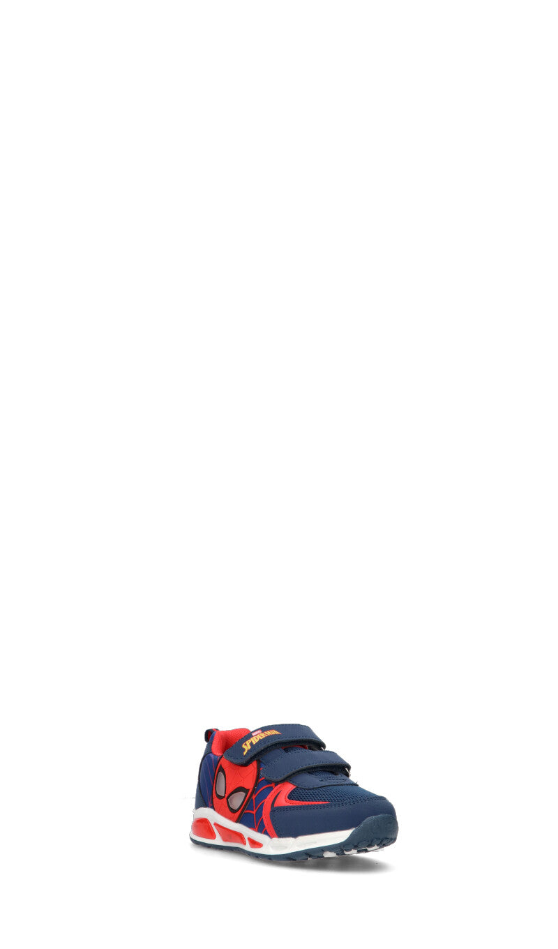 DISNEY Sneaker bimbo blu/rossa con luci