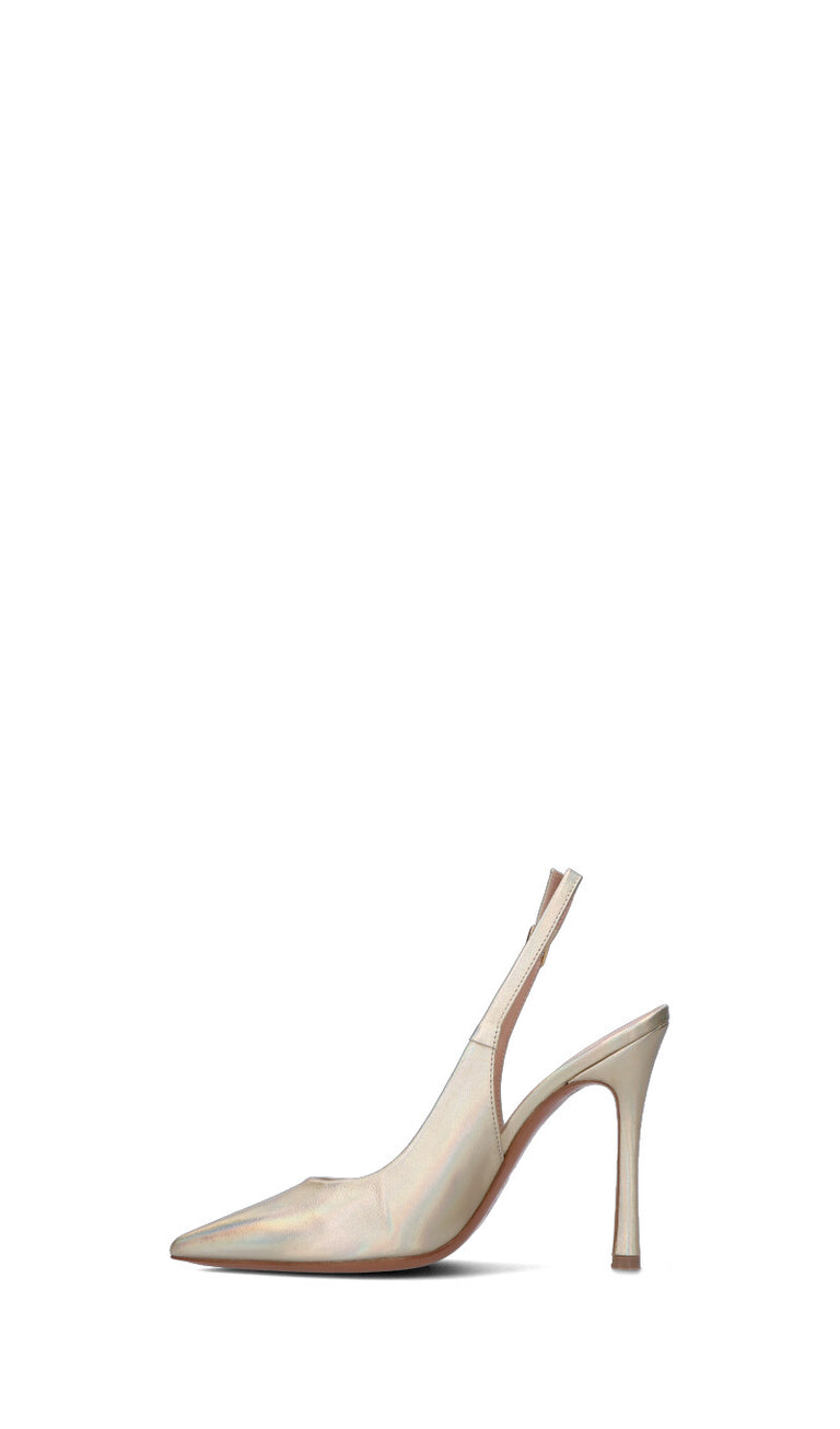 ENZO DI MARTINO Slingback donna oro in pelle