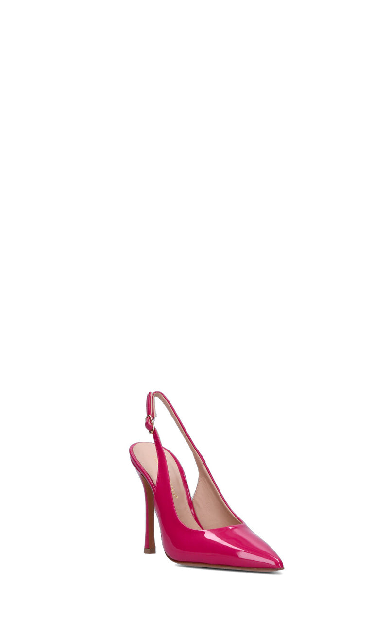 ENZO DI MARTINO Slingback donna fucsia in pelle