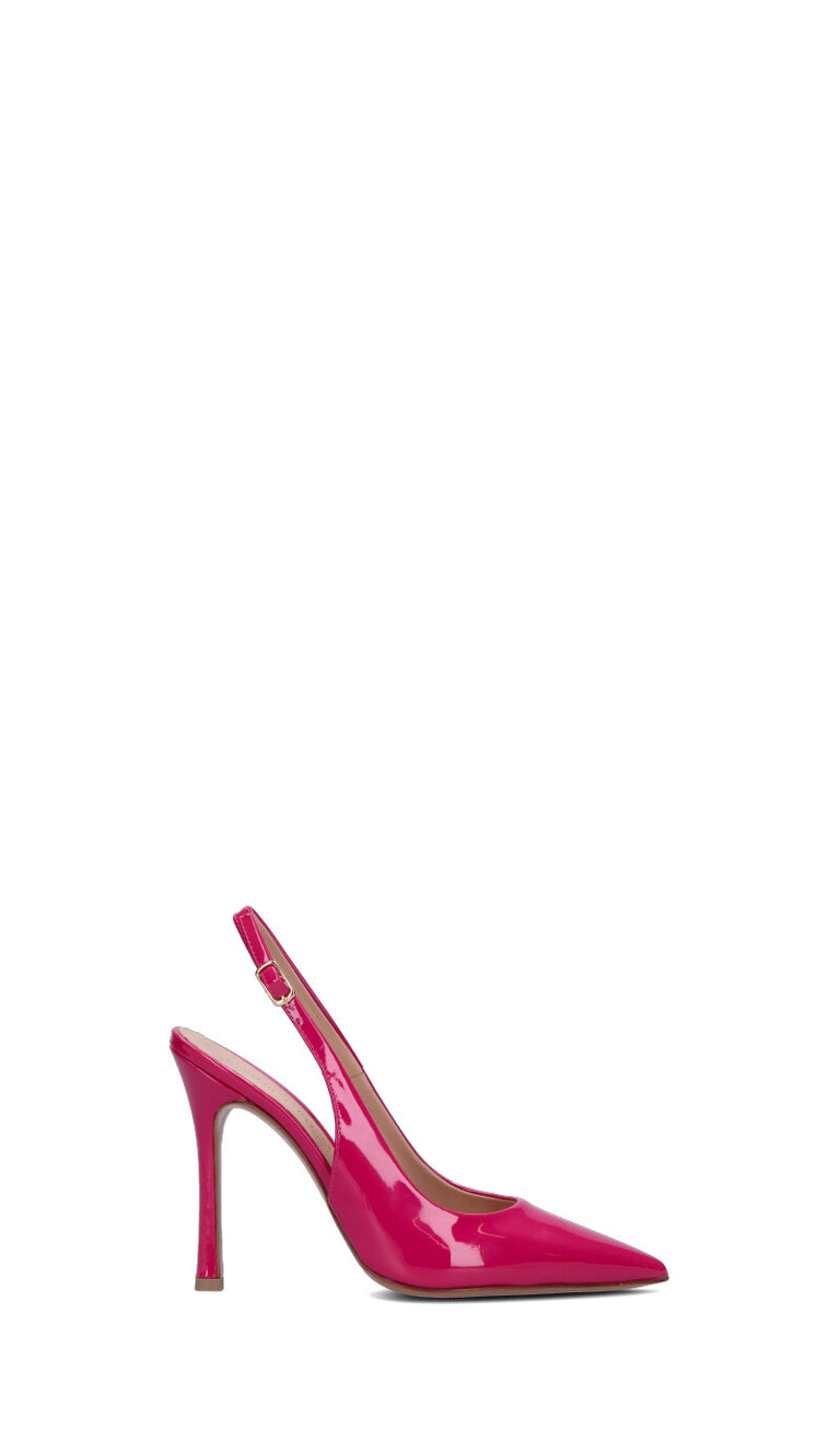 ENZO DI MARTINO Slingback donna fucsia in pelle