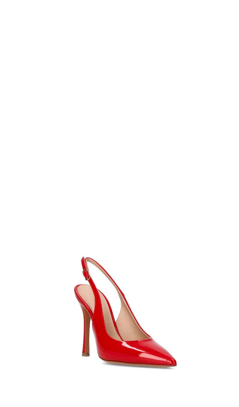 ENZO DI MARTINO Slingback donna rossa in pelle