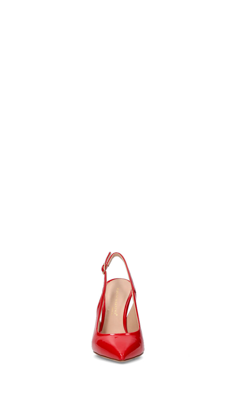 ENZO DI MARTINO Slingback donna rossa in pelle