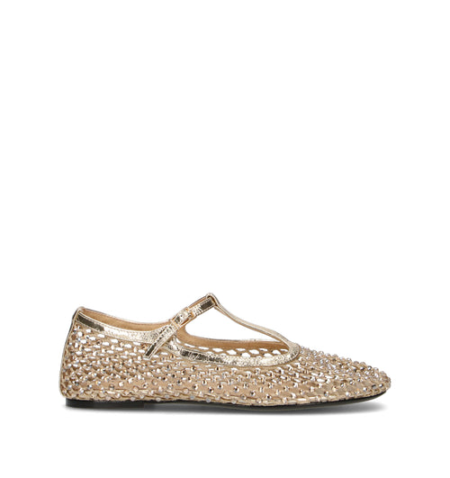 STRATEGIA Ballerina donna platino