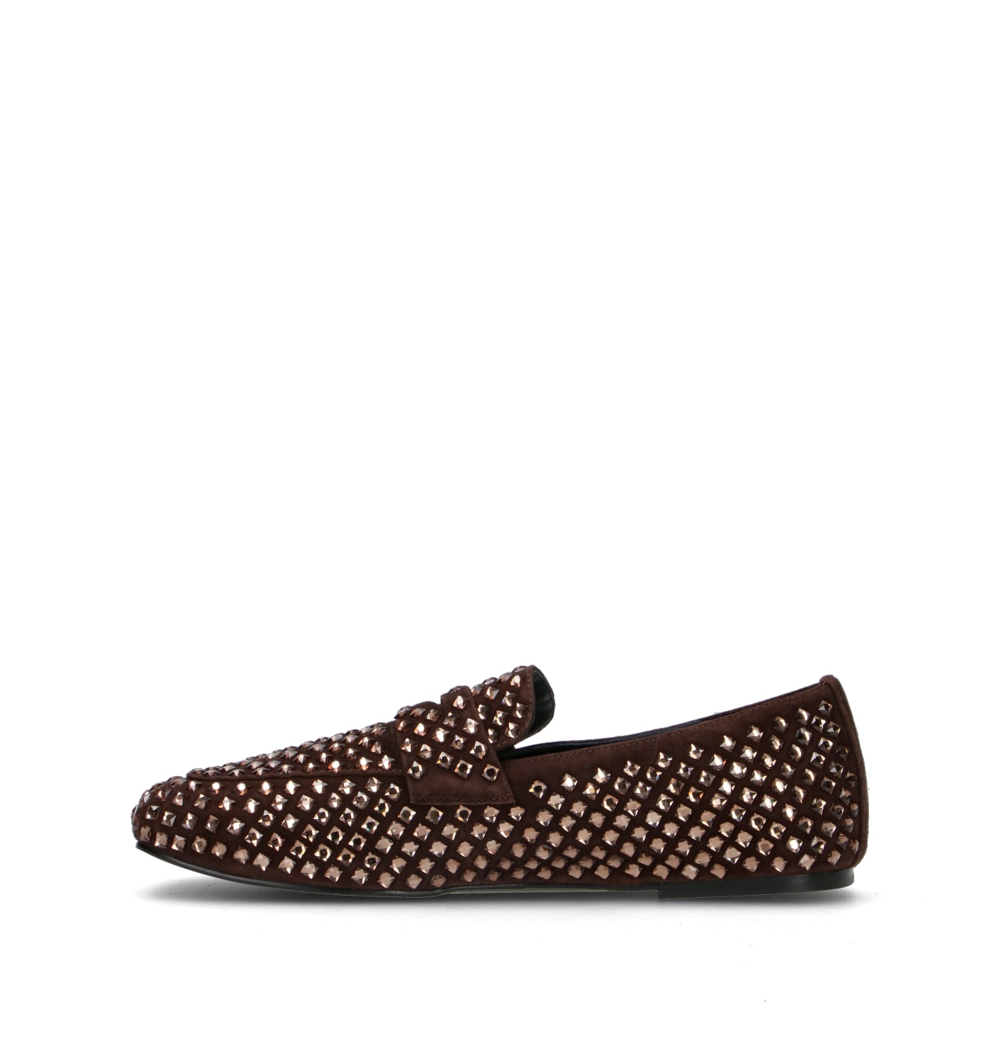 STRATEGIA Mocassino donna marrone in pelle