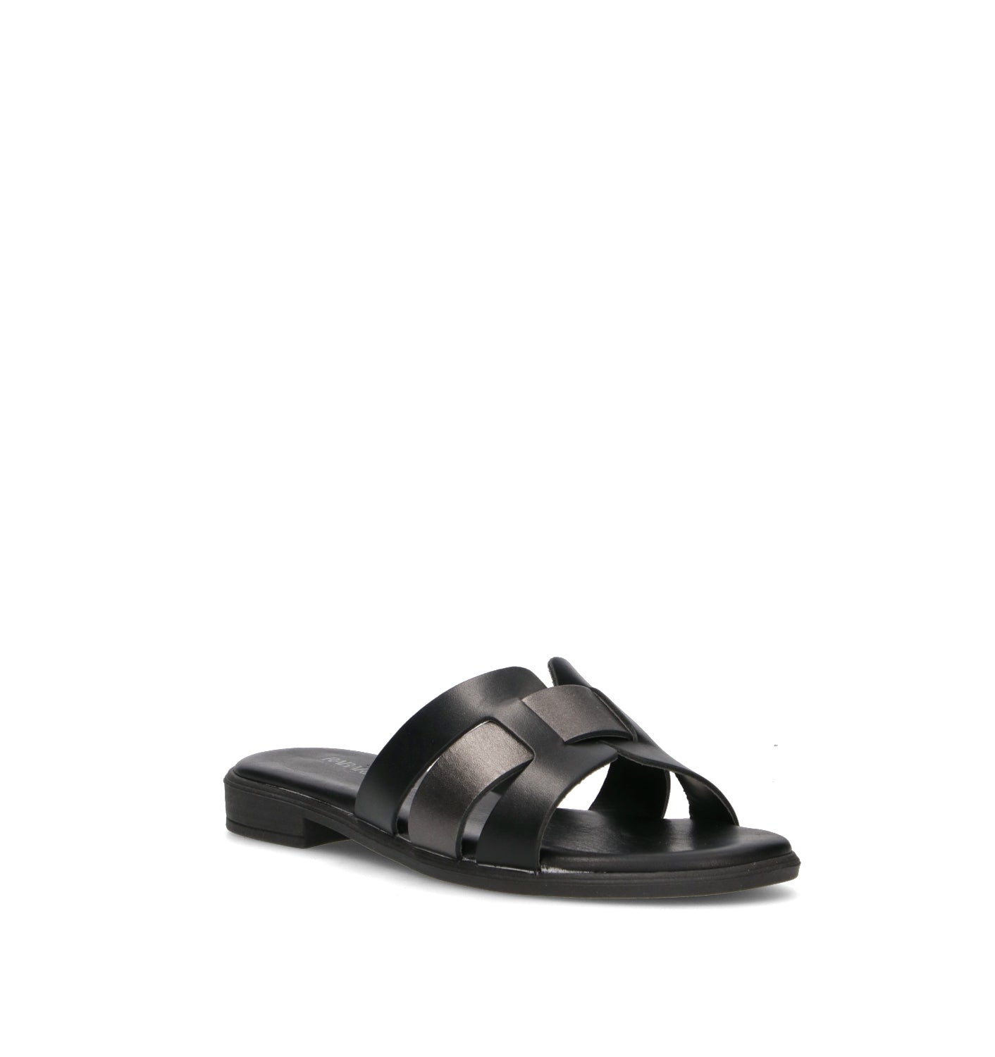 RABARBARO Ciabatta donna nera