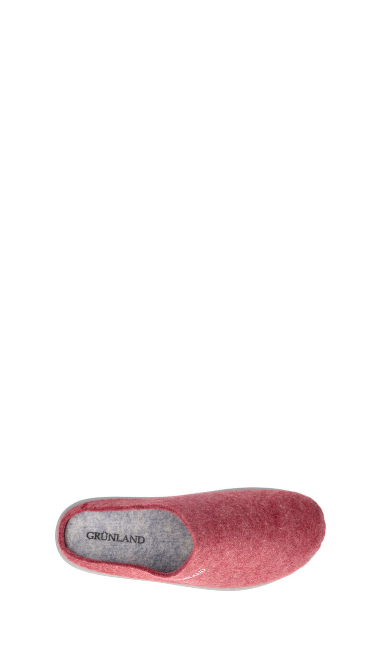 GRUNLAND Ciabatta donna rossa