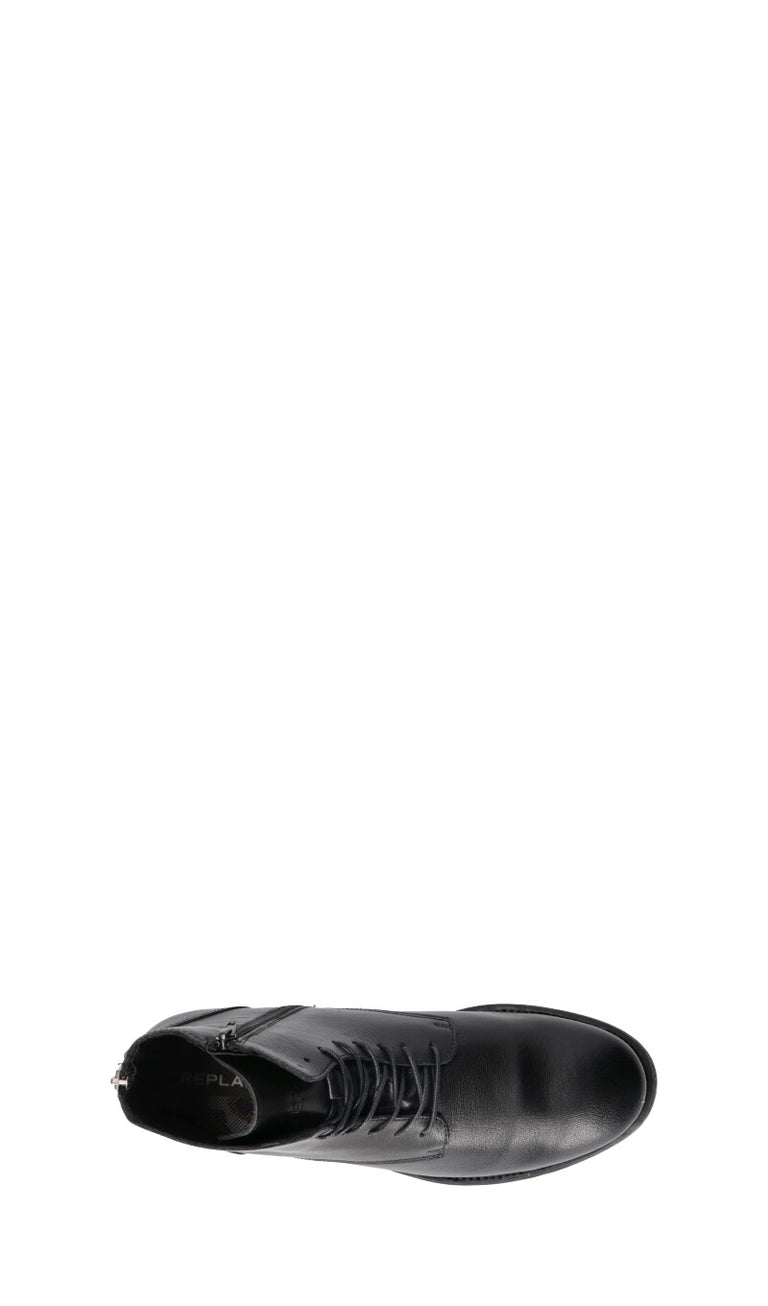 REPLAY polacco donna nero in pelle