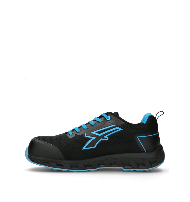 U.POWER DEON ESD Scarpa antinfortunistica donna nera/azzurra