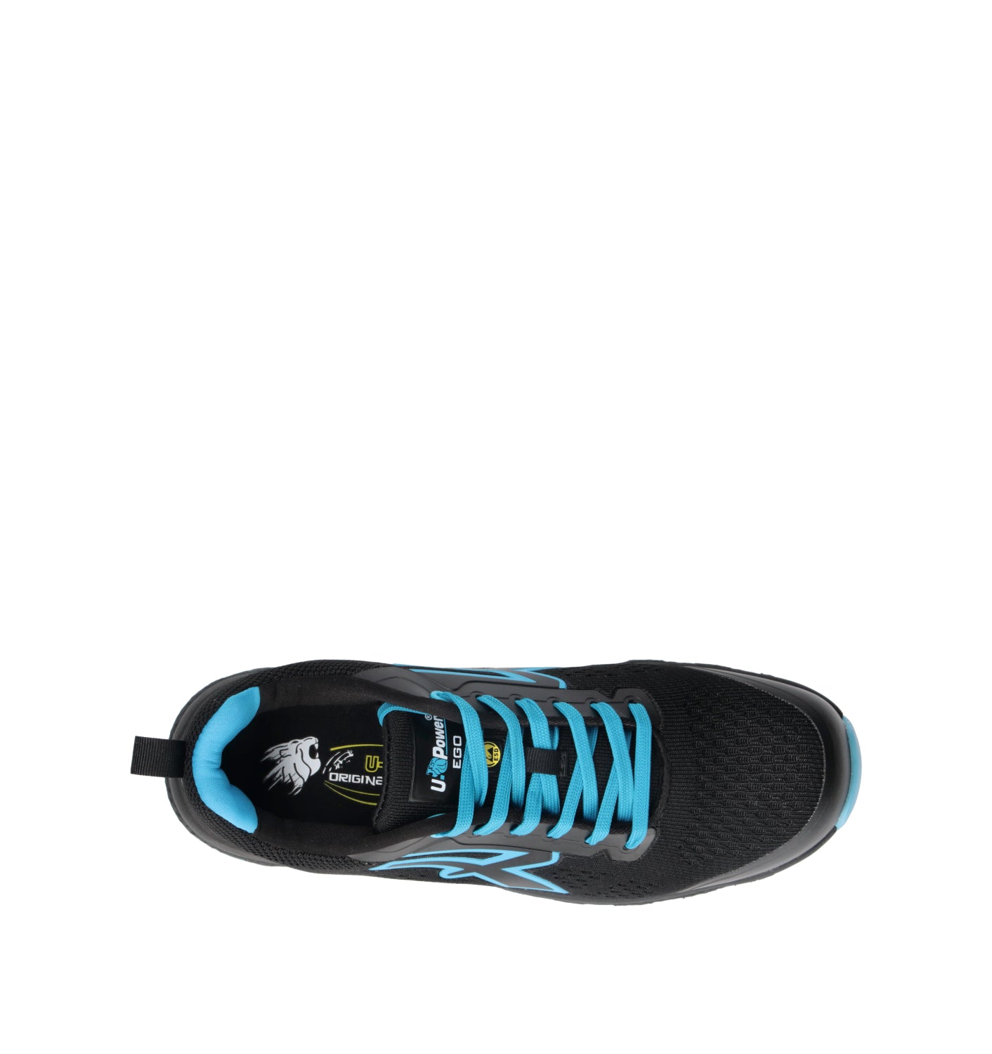 U.POWER DEON ESD Scarpa antinfortunistica donna nera/azzurra