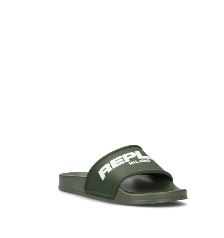 REPLAY Ciabatta uomo militare