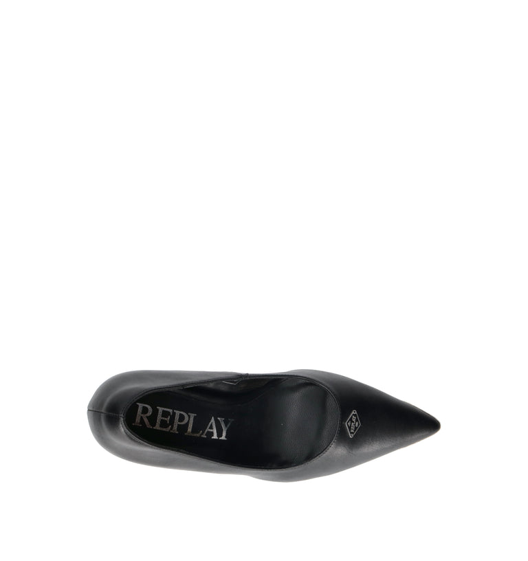 REPLAY Décolleté donna nera