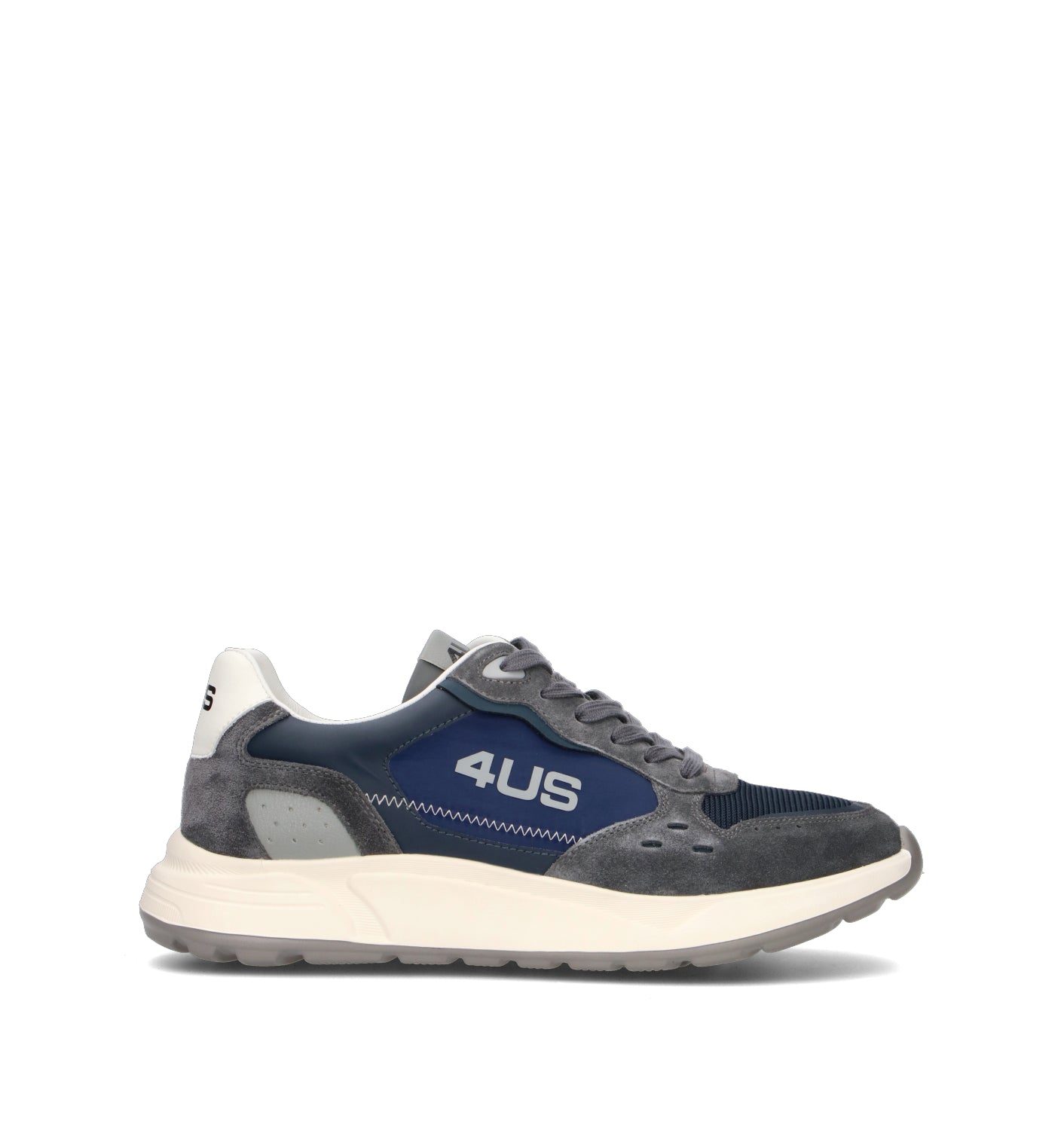 PACIOTTI 4US Sneaker uomo blu/grigia
