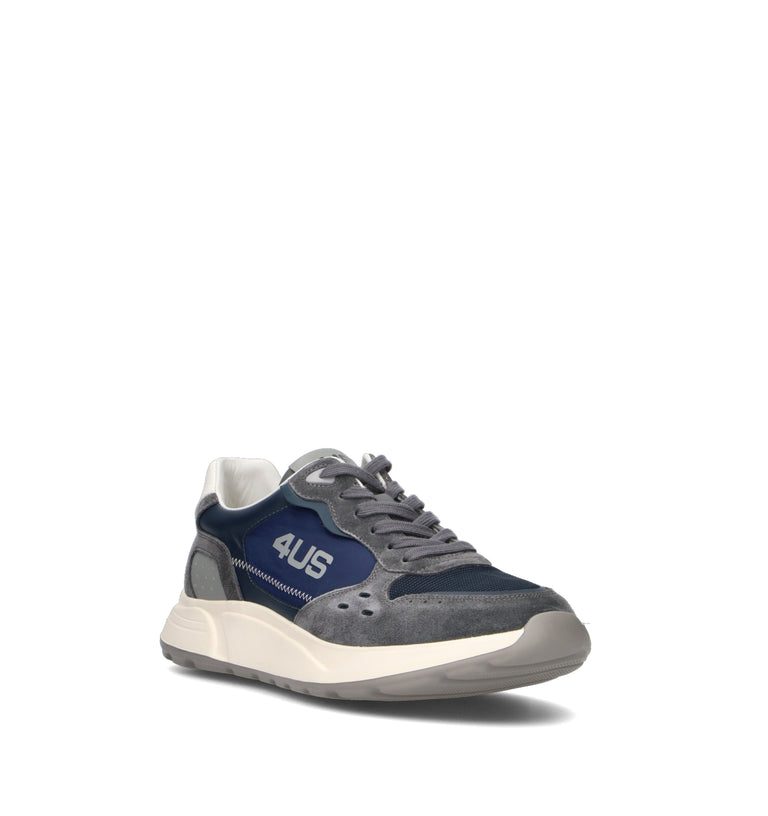 PACIOTTI 4US Sneaker uomo blu/grigia