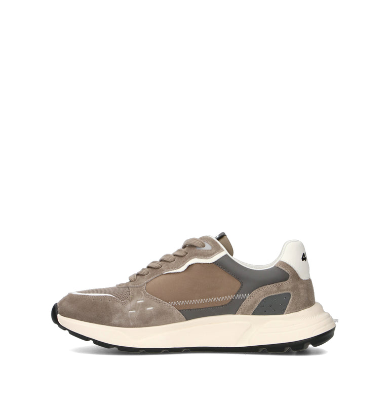 PACIOTTI 4US Sneaker uomo taupe