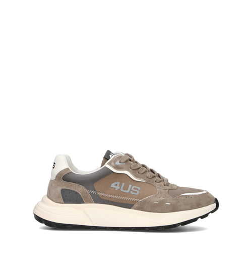 PACIOTTI 4US Sneaker uomo taupe