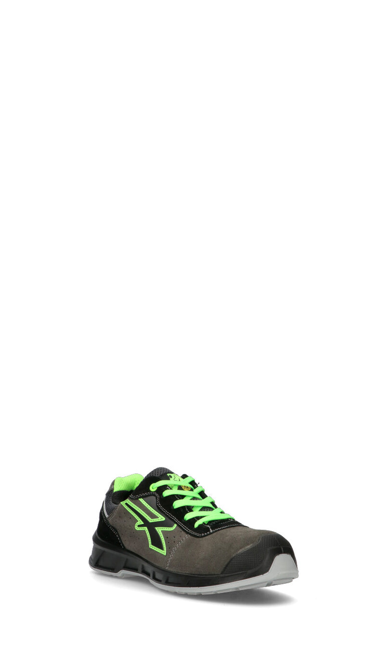 U.POWER Scarpa antinfortunistica uomo nera/verde