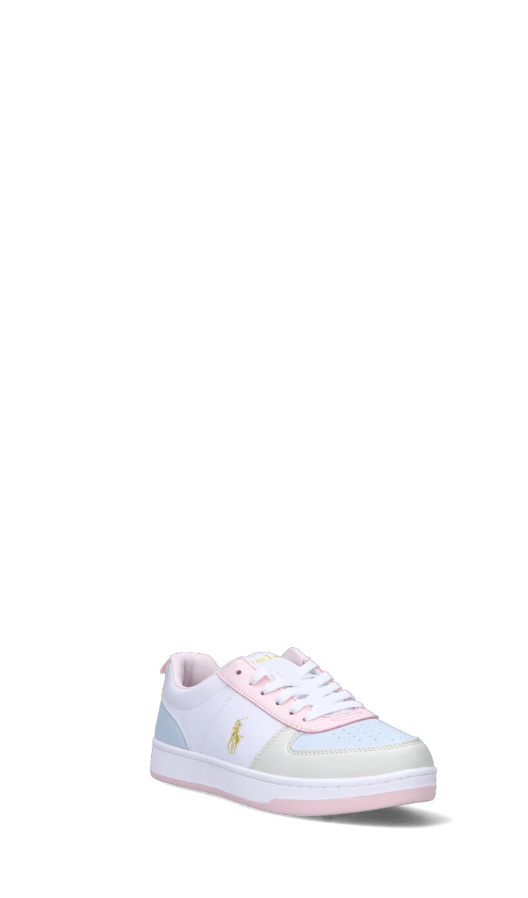 RALPH LAUREN Sneaker bimbo bianca Quellogiusto