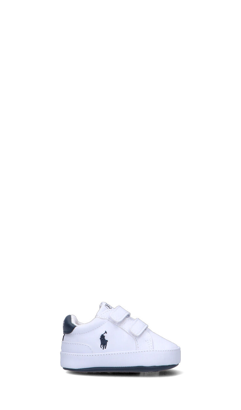 RALPH LAUREN Sneaker bimbo bianca/nera