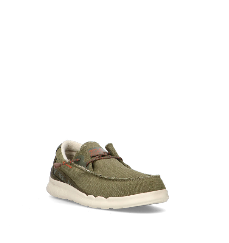 REPLAY Mocassino uomo militare