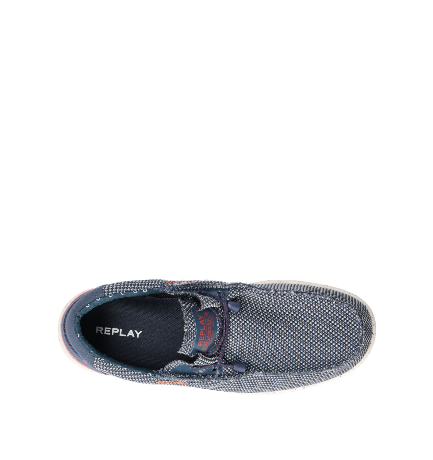 REPLAY Mocassino uomo blu