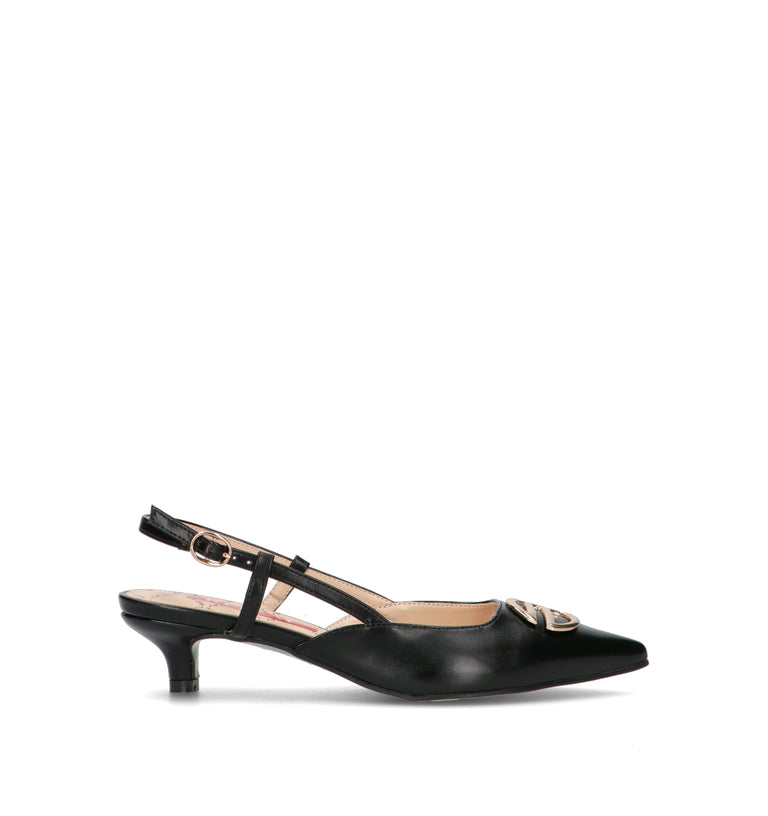 REPLAY Slingback donna nera